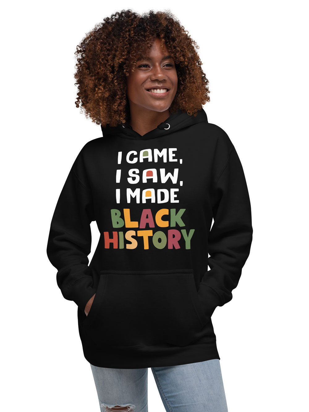 Black History Month Adult Hoodie