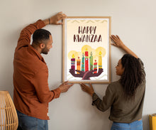 Load image into Gallery viewer, Kwanzaa Kinara Art Work Digital Download