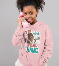 Load image into Gallery viewer, Real Thang Cute Pink Girls Hoodie
