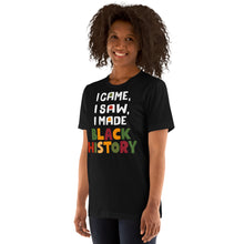 Load image into Gallery viewer, Black History Month Adult T-Shirt
