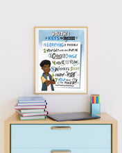 Load image into Gallery viewer, Keys to Success Wall Art for Kids, Instant Download