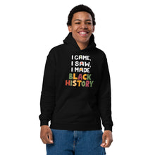 Load image into Gallery viewer, Black History Youth Hoodie Heavy Blend