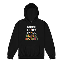 Load image into Gallery viewer, Black History Youth Hoodie Heavy Blend