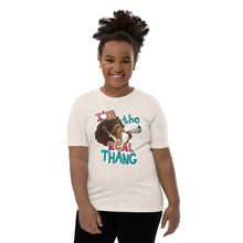 Load image into Gallery viewer, I'm The Real Thang T-shirt creme