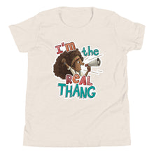 Load image into Gallery viewer, I'm The Real Thang T-shirt creme