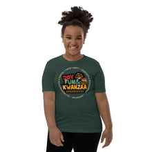 Load image into Gallery viewer, Kwanzaa Kids T-shirt Unisex "Joy, Fun & Kwanzaa"