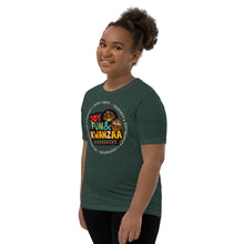 Load image into Gallery viewer, Kwanzaa Kids T-shirt Unisex "Joy, Fun & Kwanzaa"