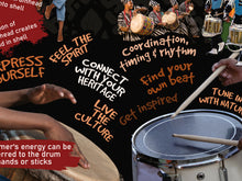 Load image into Gallery viewer, Beats and Drums Poster 18x24 inches