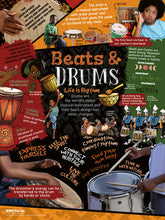 Load image into Gallery viewer, Beats and Drums Poster 18x24 inches