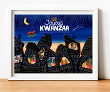 Load image into Gallery viewer, Children's Wall Art "Joyous Kwanzaa"
