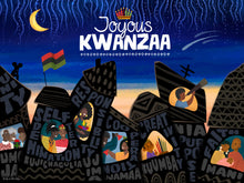 Load image into Gallery viewer, Children's Wall Art "Joyous Kwanzaa"
