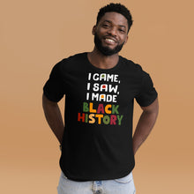 Load image into Gallery viewer, Black History Month Adult T-Shirt
