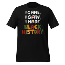 Load image into Gallery viewer, Black History Month Adult T-Shirt
