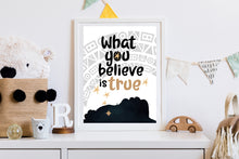 Load image into Gallery viewer, &quot;What you believe&quot; Digital Artwork, Instant Download
