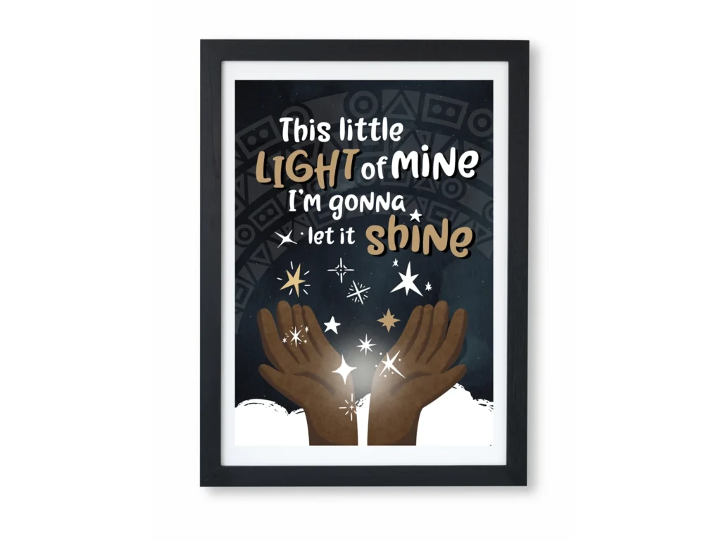 Light of Mine – Printable Inspirational Poster