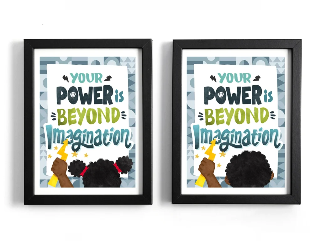 Your Power - Motivational Kids Poster